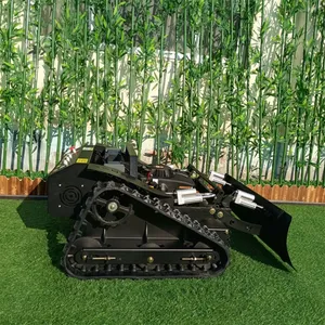 Hybrid Self-Charging Generator Brushless Dc Motor Remote Control Mower With Tracks thumbnail-3