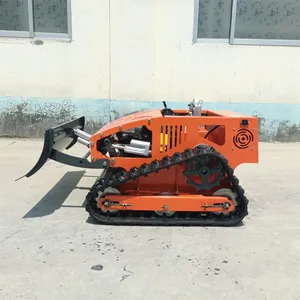 Loncin 224CC 9HP Gasoline Engine 20 Inch Cutting Blade Remote Control Mower With Tracks thumbnail-2