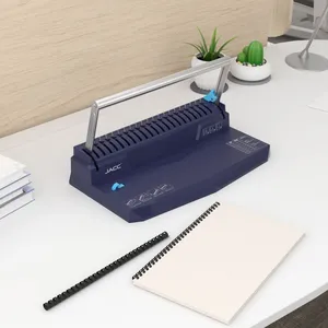 Premium 8 Sheets 21 19 Hole Comb Binding Machine Document Binding Machine Note Book Binding Machine (CB8) thumbnail-4