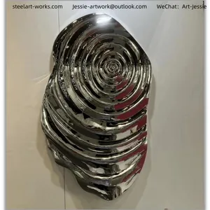 Luxury Store InteriorCustom Pattern CuttingMetal Sunburst Wall Art thumbnail-4