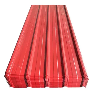 Color Coated Galvanized Steel Sheet PPGI Corrugated Plate With Cutting Welding Bending Services thumbnail-4