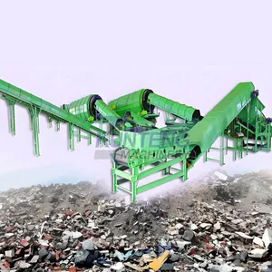 Waste Processing Machinery Solid Waste Crushing Sorting Machine Urban Construction Recycling Sorting Line Equipment EPC thumbnail-1