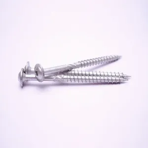 Factory Direct Pozi Chipboard Screws Rustproof Ruspert Coating C1022A Half Thread Full Sizes High Hardness No Snapping thumbnail-4