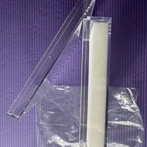 Custom-made Acrylic Inner Box for Sea Cucumbers, Size 20x15x5.2cm, From Yabei Packaging. Fast Delivery, With Sponge and Gold Stamping thumbnail-1