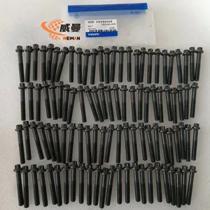 VOE20799719 10.9 Grade High Strength Hex Bolt Fastener for Volvo Excavator Wheel Loader Engine thumbnail-1