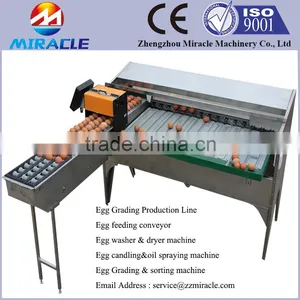 4-6 Levels Eggs Graded by Weight Machine, Eggs Weighting Grader Machine thumbnail-1