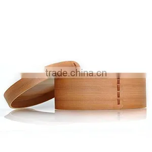 Round Wooden Tableware Lunch Box thumbnail-2