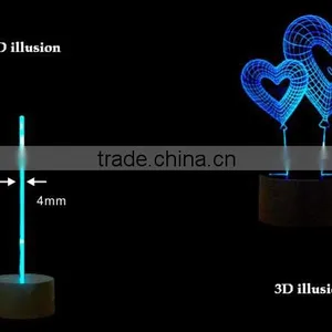 Promotional Item of 3d Led Night Light thumbnail-4
