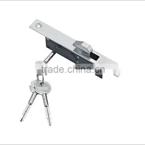 41055STA CROSS KEY SLIDING DEADBOLT DOOR LOCK thumbnail-1