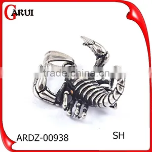 2016 Men Jewelry Animal Punk Styles Fashion Stainless Steel Scorpion Charms Pendant Desisgn Fashion Jewelry thumbnail-3
