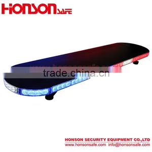 Full Aluminum Profile Ultrathin Police Car Emergency LED Warning Light Bar HS-4143 thumbnail-1