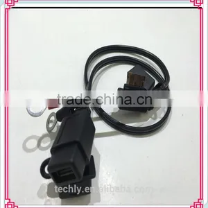 Battery Tender Ring Terminal To Female USB Harness Power Cable thumbnail-6