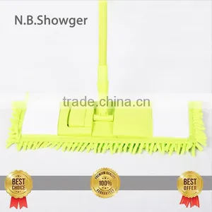 Hot Sale Telescopic Handle Microfiber Chenille Flat Mop thumbnail-1