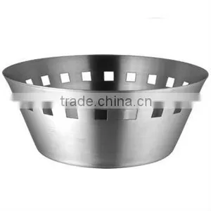 STAINLESS STEEL BREAD BASKET SQUARE PUNCH thumbnail-1