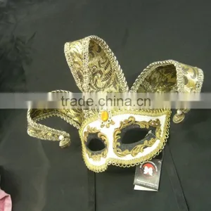 Wholesale Venetian Metal Mask For Sell Black Stylish Metal Laser Cut Masquerade Masks With Rhinestone thumbnail-6