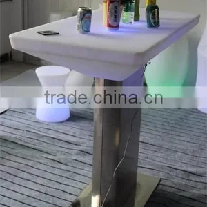 PE Plastic Big Bar Table With LED Light and Remote 120110E thumbnail-6