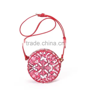 Wl Monsoon Girls Handbag Brand Small Kids Messenger Bags for Girl Children Shoulder Bag Designer European Floral Bags thumbnail-4
