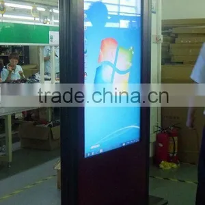 Double Side Touch Screen Advertising Display With Floor Stand thumbnail-1