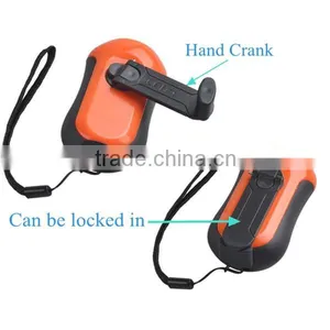 Wholesales Coloful Hand Crank Generator Flashlight thumbnail-6