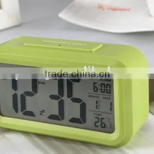 Multicolor Smart Alarm Clock Night Light ABS Color Randomly Clock With Temperature thumbnail-2