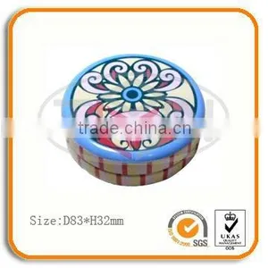 Round Mint Tin Box thumbnail-1