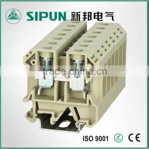 SEK-10 Brass Screw Din Rail Terminal Block thumbnail-1