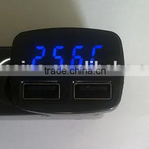 Car Volt Detector Mini Dual USB Car Charger thumbnail-5