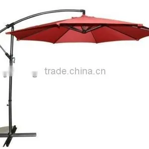 Big Outdoor Umbrella- Steel Banana Umbrella thumbnail-1