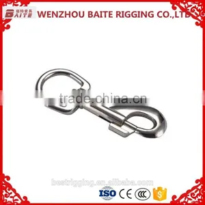 Rigging Bolt Snaps Round Eye,Solid Brass Fixed Eye Bolt Snap Hooks For Handbag in Carabiner Manufacturer thumbnail-1