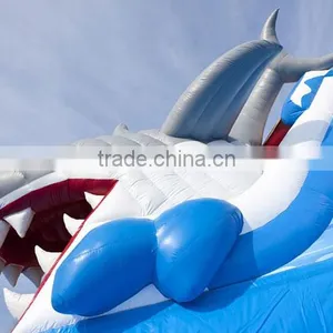 Outdoor Commercial Inflatable Water Park Swimming Pool Sharks Inflatable for Sale thumbnail-4