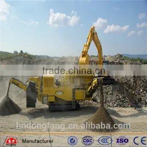 2015 Hot Sale Easy Moving Mobile Impact Crusher Station From Zhengzhou thumbnail-1