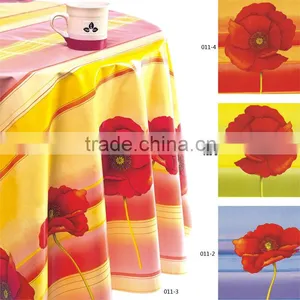Printed Popular Designs Water Proof Pvc Table Cloth thumbnail-1