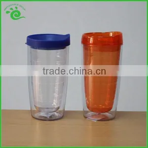 Double Wall Tritan Plastic Cup With Lid thumbnail-4