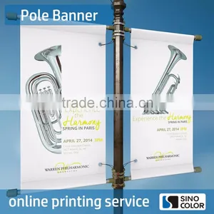 Long Life Weather Resistant Waterproof Hanging Pole Banner Flags thumbnail-1