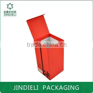 Fashion Red White Spirit Packaging Cardboard Box thumbnail-3
