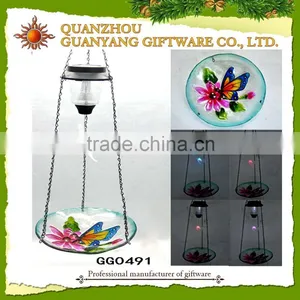 Solar Bird Feeder Lantern Light Window Bird Feeder thumbnail-2