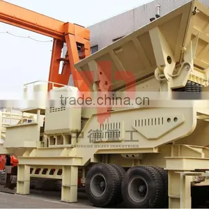 Mobile Jaw Crusher Plant for Construction Waste Crushing Station thumbnail-2