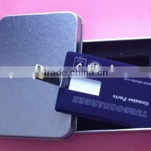 The Thinnest Credit Card Usb Flash Drive 8gb With Flip Chipset thumbnail-6