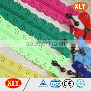 Fashion Garments Accessory Lace Nylon Zipper thumbnail-3
