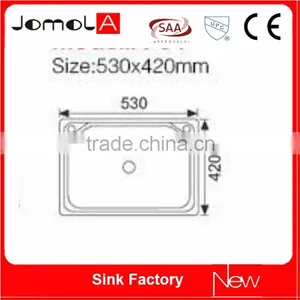 Jomola Fiberglass Sink Single Bowl Kitchen Sink thumbnail-1