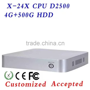 XCY X-24X Wireless Thin Client ,thin pc ,atom Dual Core Desktop Mini pc Support Computer Input Output Devices !! thumbnail-1