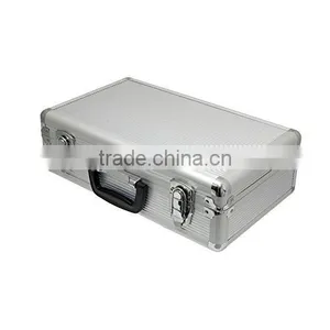 Aluminium Flight Case Microphone Camera Silver 400x240x125mm Foam Insert thumbnail-3