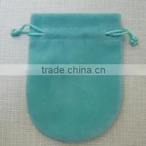 Customized Velvet Pouch Blue thumbnail-4