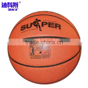 DKS Customized Logo PU Official Size Basketball for Student's Sports thumbnail-2
