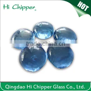 Green Reflective Fire Pit Flat Back Glass Gemstone thumbnail-2
