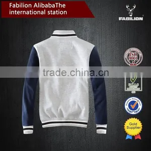 Custom Fashion New Lovers Baseball Uniform Coat for Couple Hoodies thumbnail-4