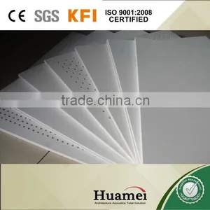 Fiberglass Ceiling/Fiberglass Drop Ceiling Tiles/Acoustic Panel thumbnail-2