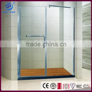 Outside/Inside Hinged Aluminum Profile Shower Door (KD3001) thumbnail-1