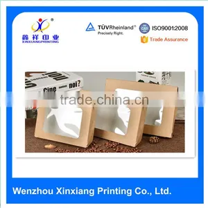 Food Packaging Kraft Salad With Window Boxes Disposable Takeaway Custom l Quality Choice thumbnail-1