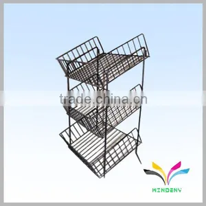 OEM Design Good Quality Caned Bottle Beer Display Rack for Retail thumbnail-1